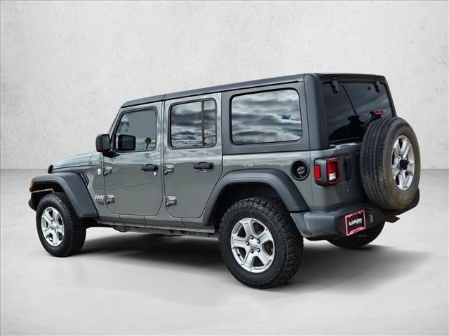 used 2020 Jeep Wrangler Unlimited car, priced at $22,326