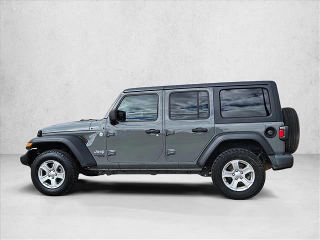 used 2020 Jeep Wrangler Unlimited car, priced at $22,326