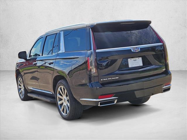 used 2021 Cadillac Escalade car, priced at $59,520