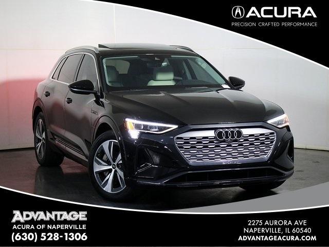 used 2024 Audi Q8 e-tron car, priced at $42,482