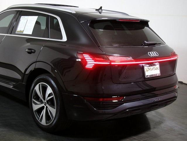 used 2024 Audi Q8 e-tron car, priced at $42,482