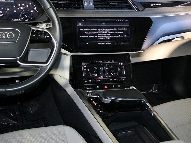 used 2024 Audi Q8 e-tron car, priced at $42,482