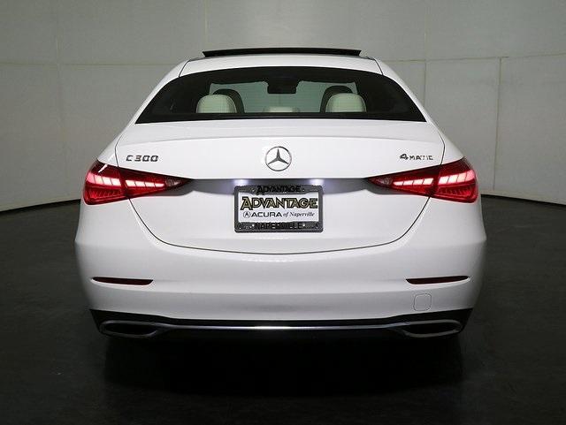 used 2022 Mercedes-Benz C-Class car, priced at $35,523