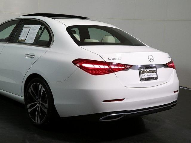 used 2022 Mercedes-Benz C-Class car, priced at $35,523