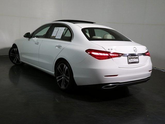 used 2022 Mercedes-Benz C-Class car, priced at $35,523