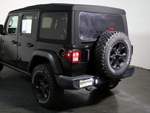 used 2022 Jeep Wrangler Unlimited car, priced at $33,239