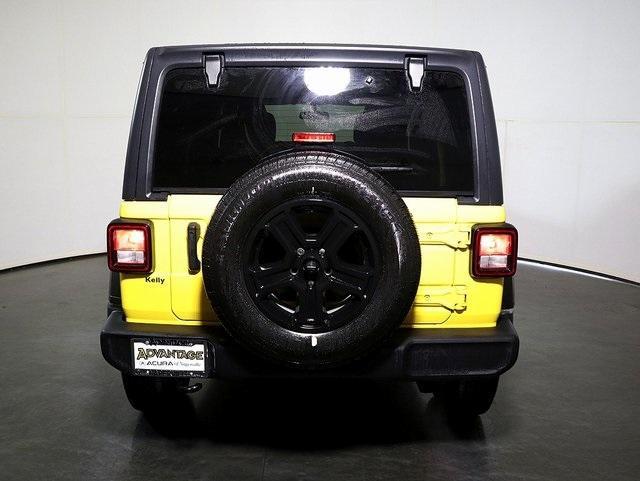 used 2021 Jeep Wrangler Unlimited car, priced at $28,311