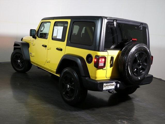 used 2021 Jeep Wrangler Unlimited car, priced at $28,311