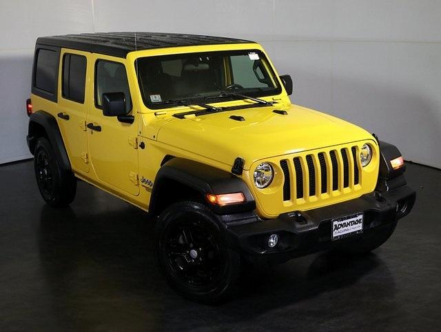 used 2021 Jeep Wrangler Unlimited car, priced at $28,311