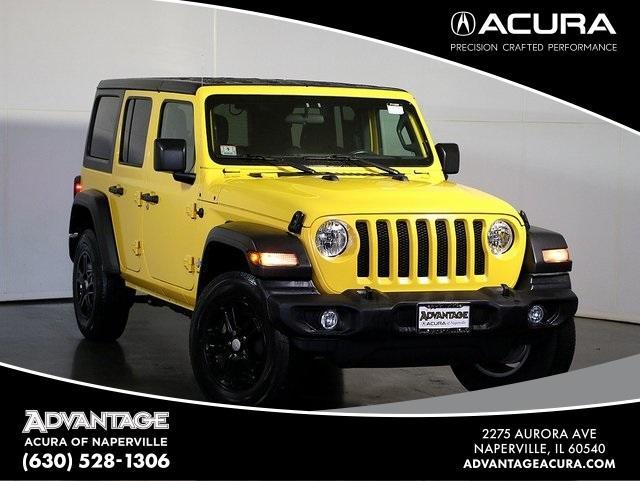 used 2021 Jeep Wrangler Unlimited car, priced at $28,311