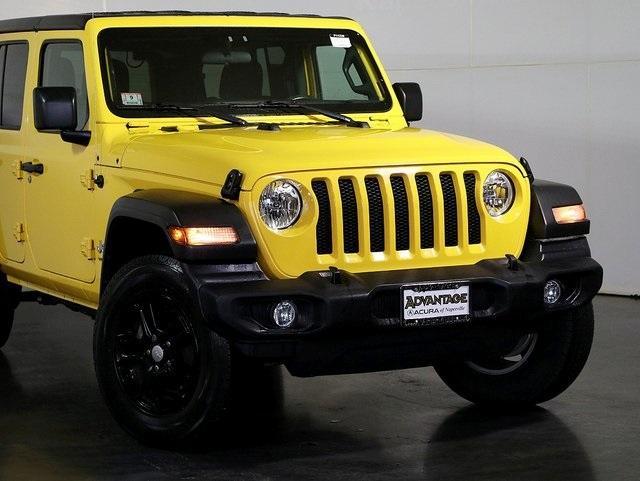 used 2021 Jeep Wrangler Unlimited car, priced at $28,311