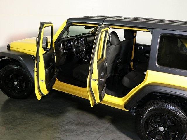 used 2021 Jeep Wrangler Unlimited car, priced at $28,311