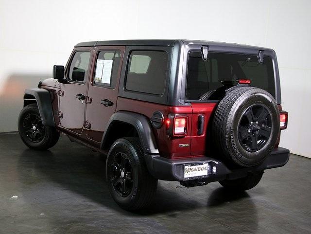 used 2021 Jeep Wrangler Unlimited car, priced at $32,139