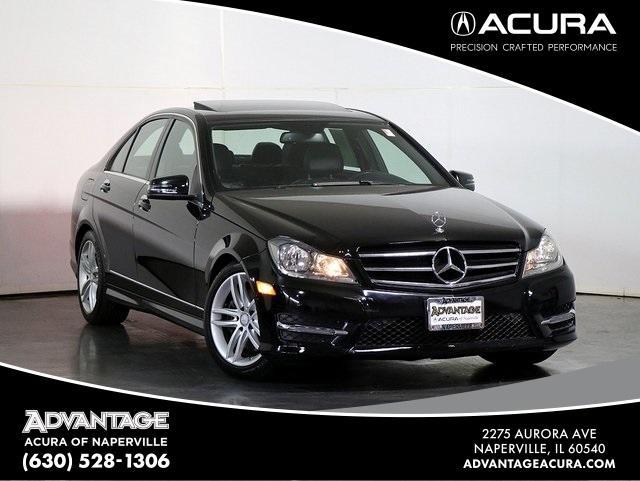 used 2014 Mercedes-Benz C-Class car, priced at $14,999