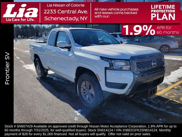 new 2025 Nissan Frontier car, priced at $37,855