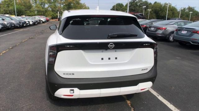 new 2025 Nissan Kicks car, priced at $27,180