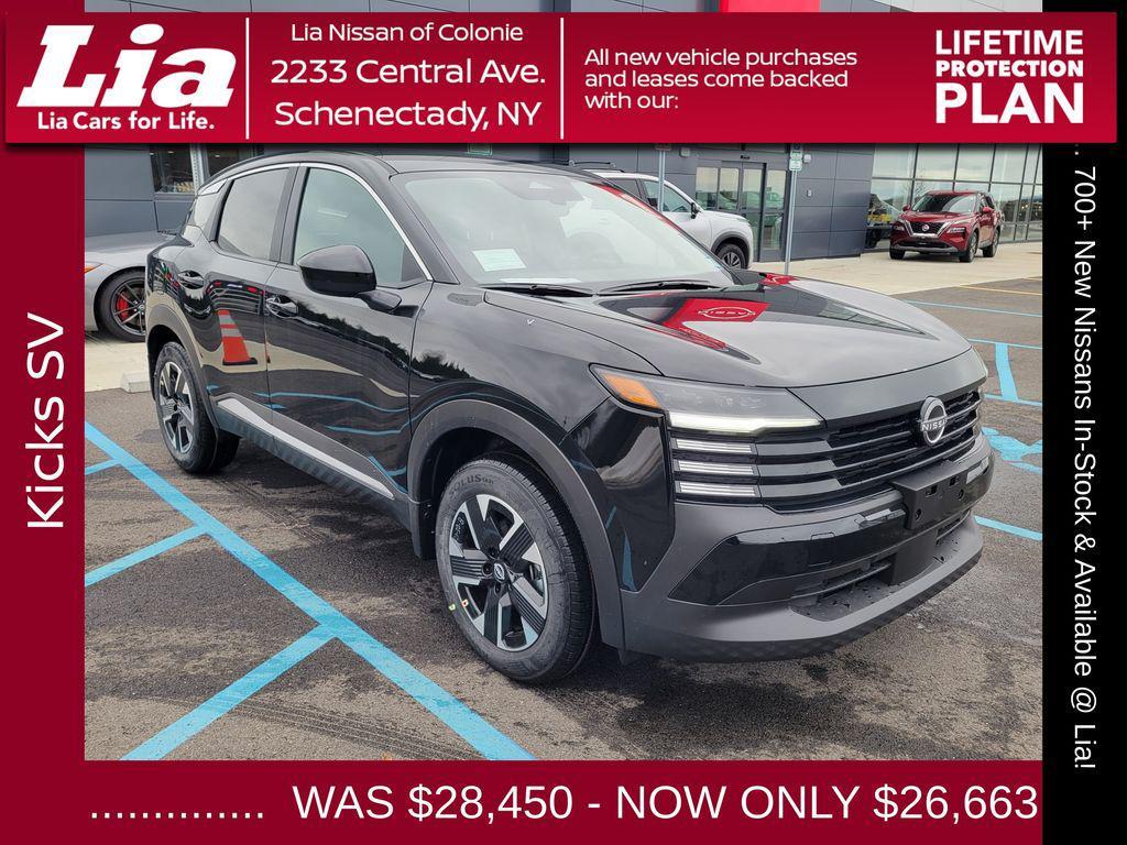 new 2025 Nissan Kicks car, priced at $26,663