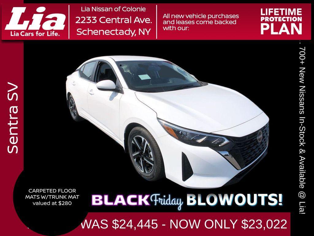 new 2025 Nissan Sentra car, priced at $23,022