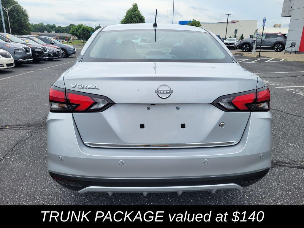 new 2025 Nissan Versa car, priced at $20,825