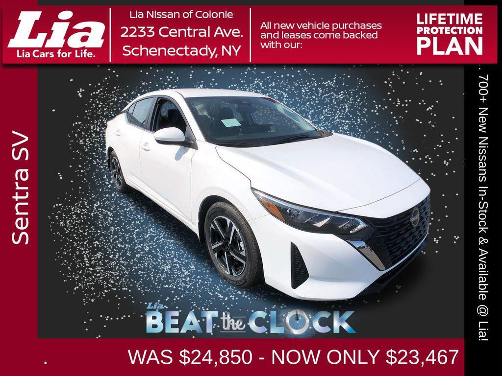 new 2025 Nissan Sentra car, priced at $23,467