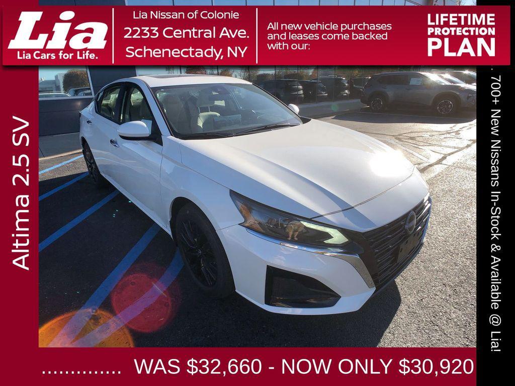 new 2025 Nissan Altima car, priced at $30,920