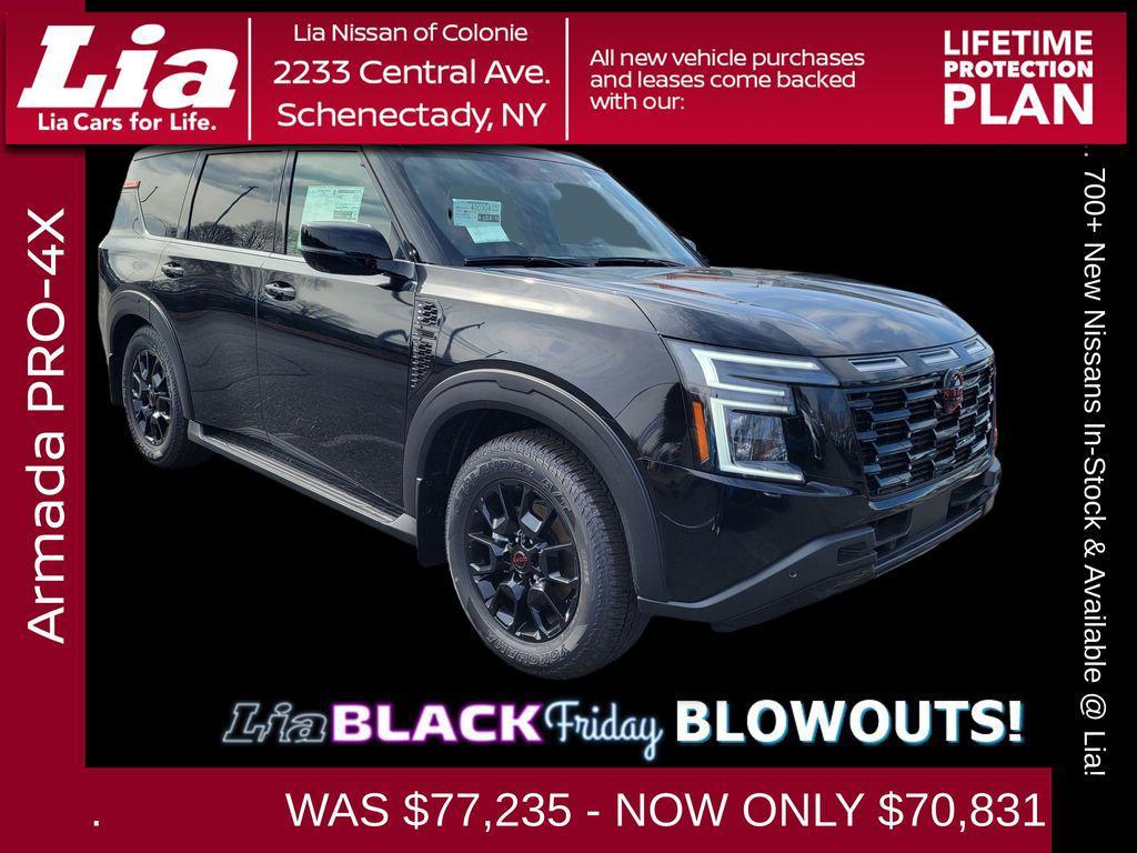 new 2025 Nissan Armada car, priced at $70,831