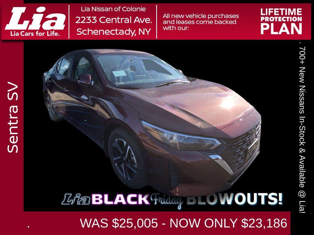 new 2025 Nissan Sentra car, priced at $23,186