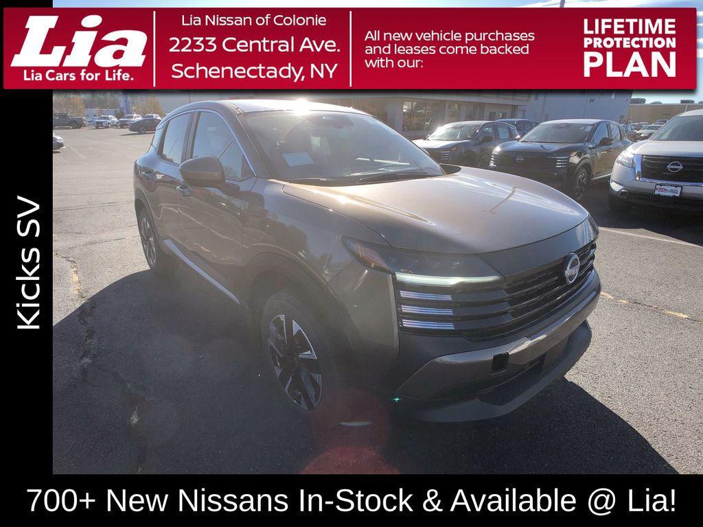 new 2025 Nissan Kicks car, priced at $27,180