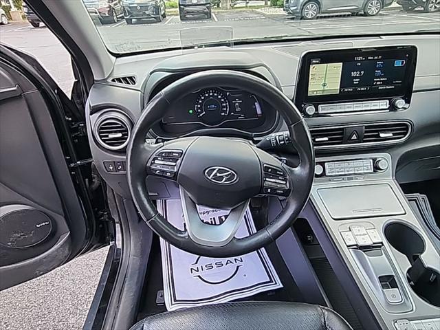 used 2021 Hyundai Kona EV car, priced at $14,988