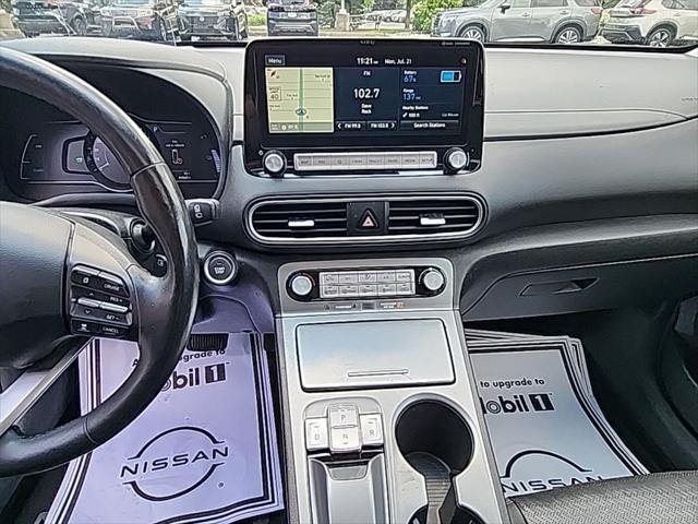 used 2021 Hyundai Kona EV car, priced at $14,988