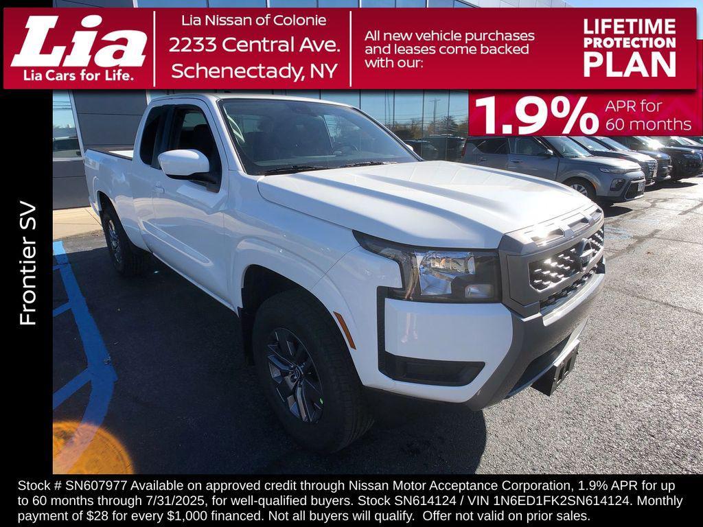 new 2025 Nissan Frontier car, priced at $35,404