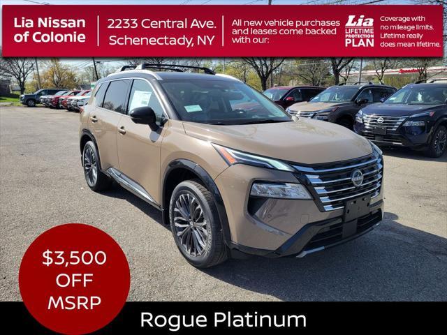 new 2025 Nissan Rogue car, priced at $44,785