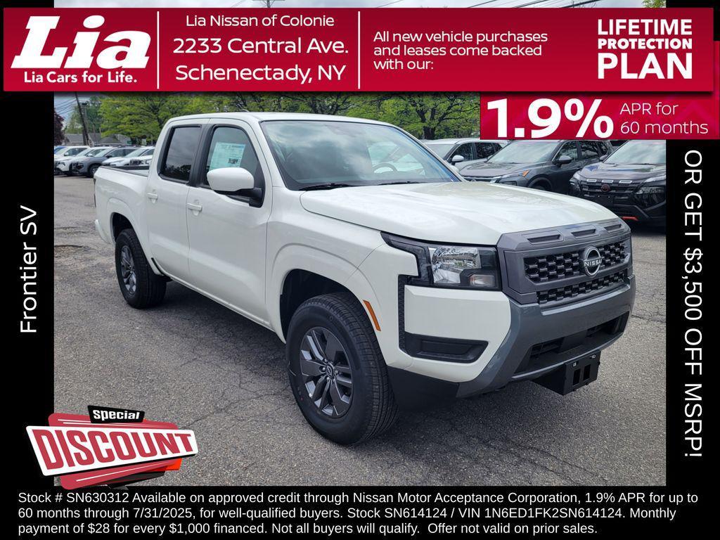 new 2025 Nissan Frontier car, priced at $36,205