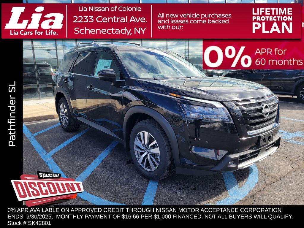 new 2025 Nissan Pathfinder car, priced at $47,415