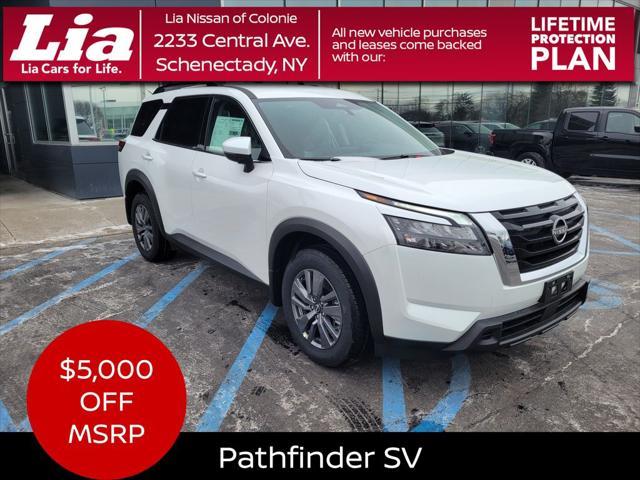 new 2025 Nissan Pathfinder car, priced at $43,835
