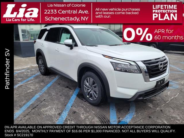 new 2025 Nissan Pathfinder car, priced at $42,335