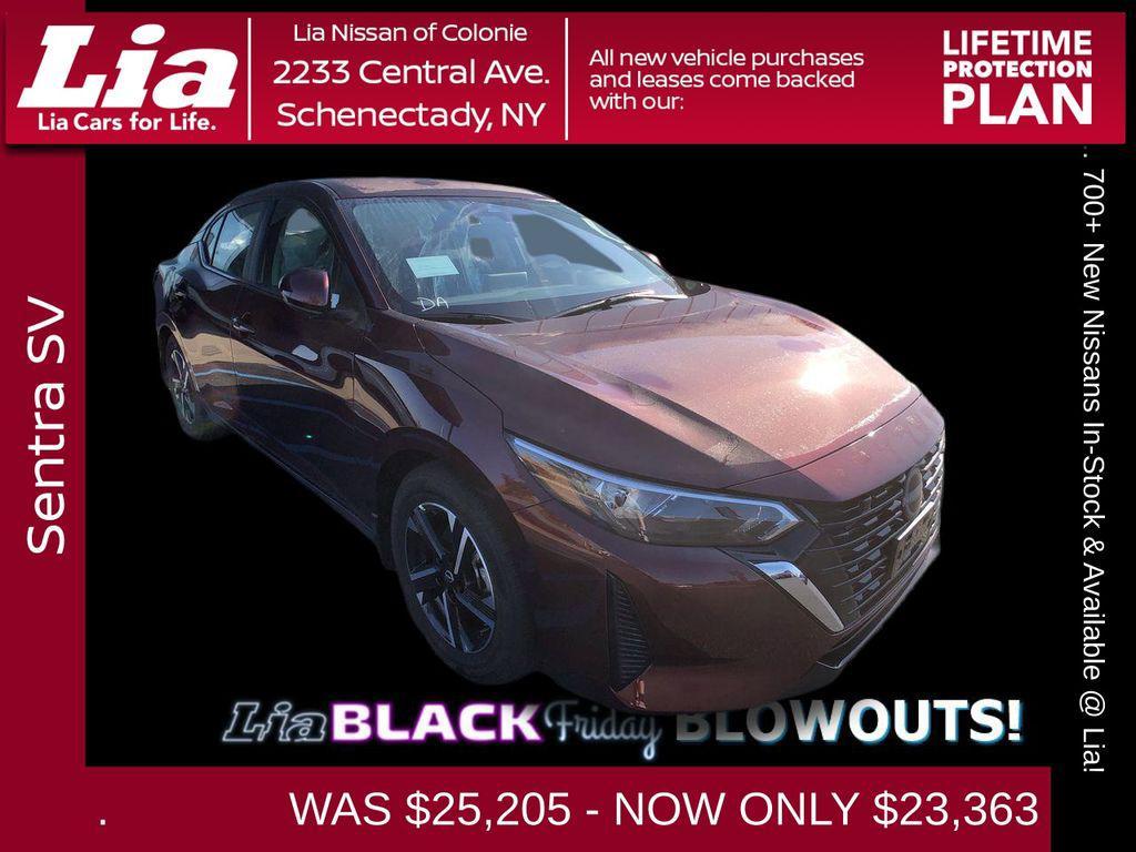 new 2025 Nissan Sentra car, priced at $23,363