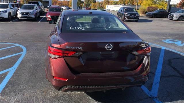 new 2025 Nissan Sentra car, priced at $24,795