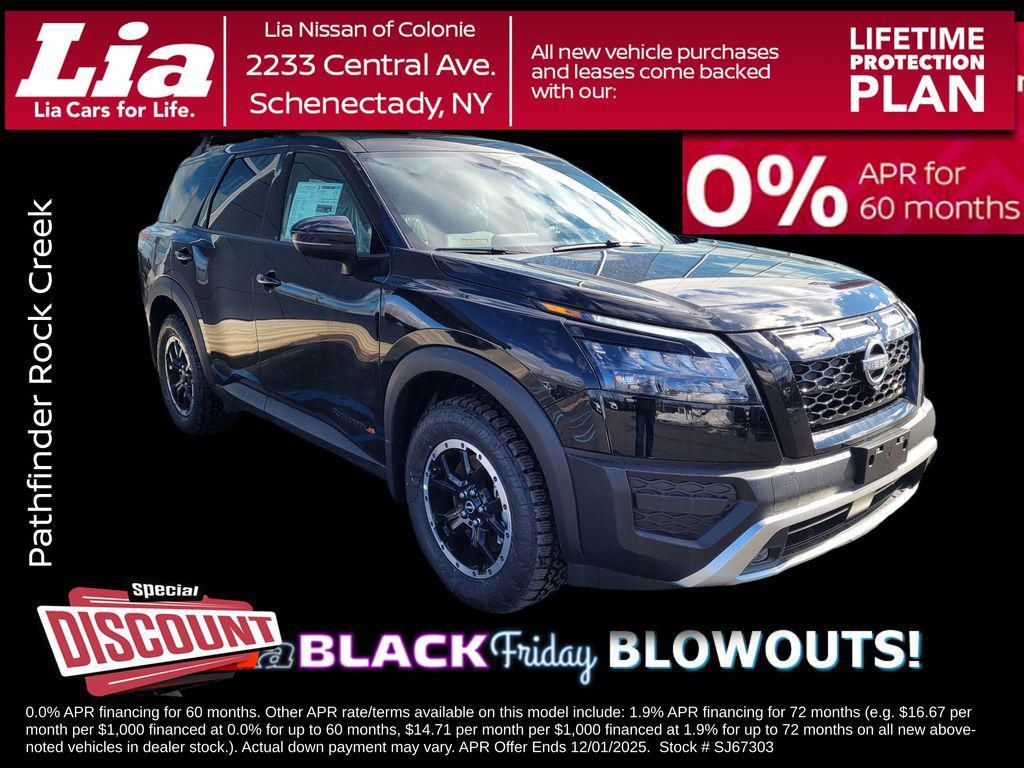 new 2025 Nissan Pathfinder car, priced at $37,610