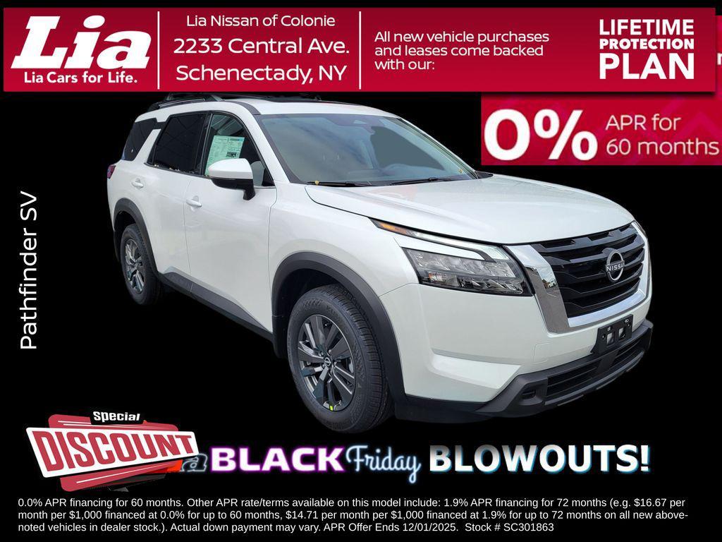 new 2025 Nissan Pathfinder car, priced at $37,430