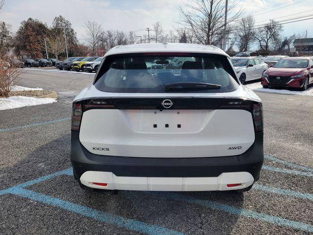 new 2025 Nissan Kicks car, priced at $25,160