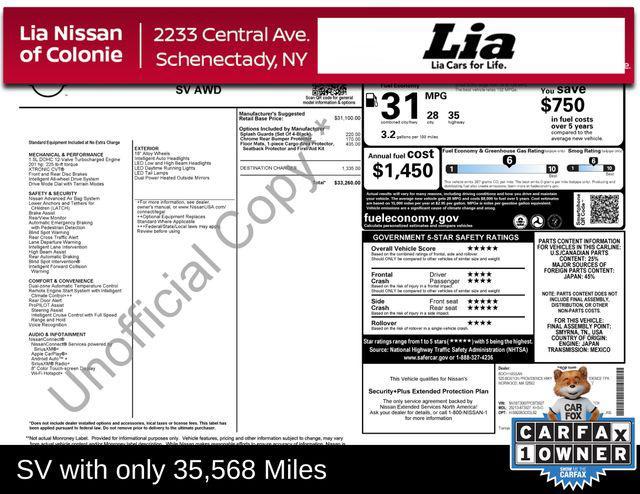 used 2023 Nissan Rogue car, priced at $24,988