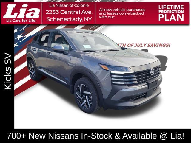 new 2025 Nissan Kicks car, priced at $24,575