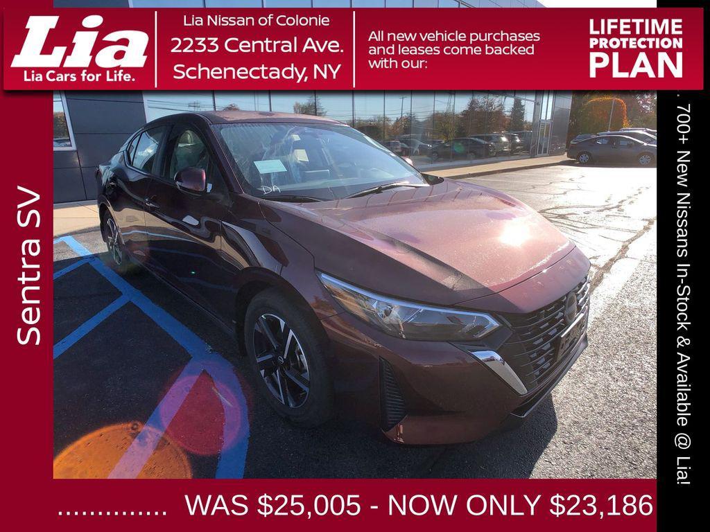 new 2025 Nissan Sentra car, priced at $23,186