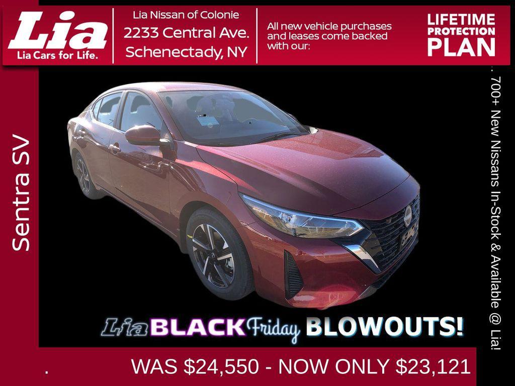 new 2025 Nissan Sentra car, priced at $23,121