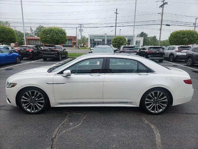 used 2017 Lincoln Continental car, priced at $21,988