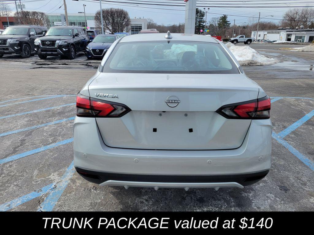new 2025 Nissan Versa car, priced at $22,295