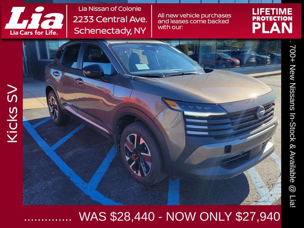 new 2026 Nissan Kicks car, priced at $27,940