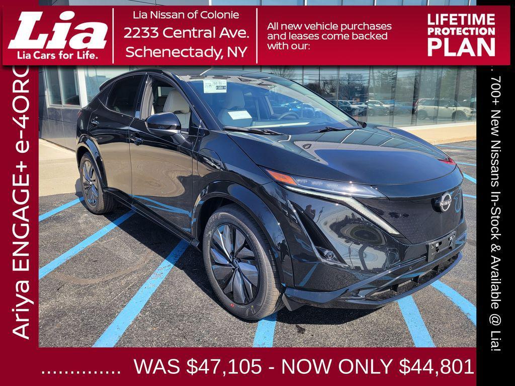 new 2025 Nissan ARIYA car, priced at $44,801