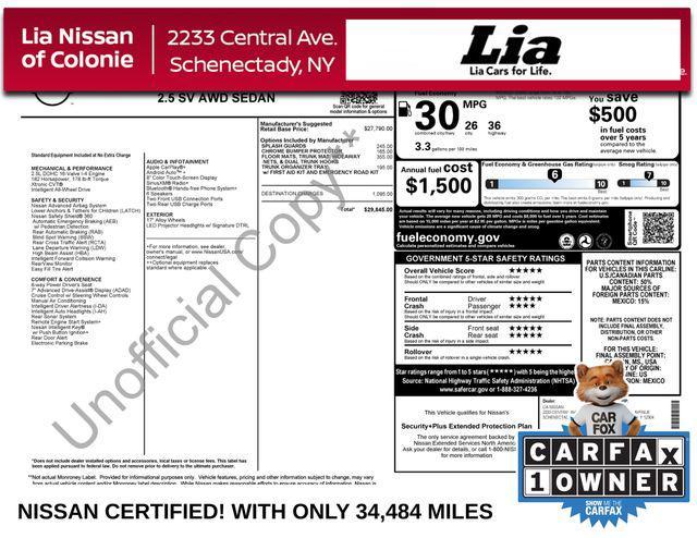 used 2023 Nissan Altima car, priced at $21,988